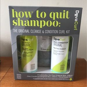 DevaCurl - how to quit shampoo kit NEW
